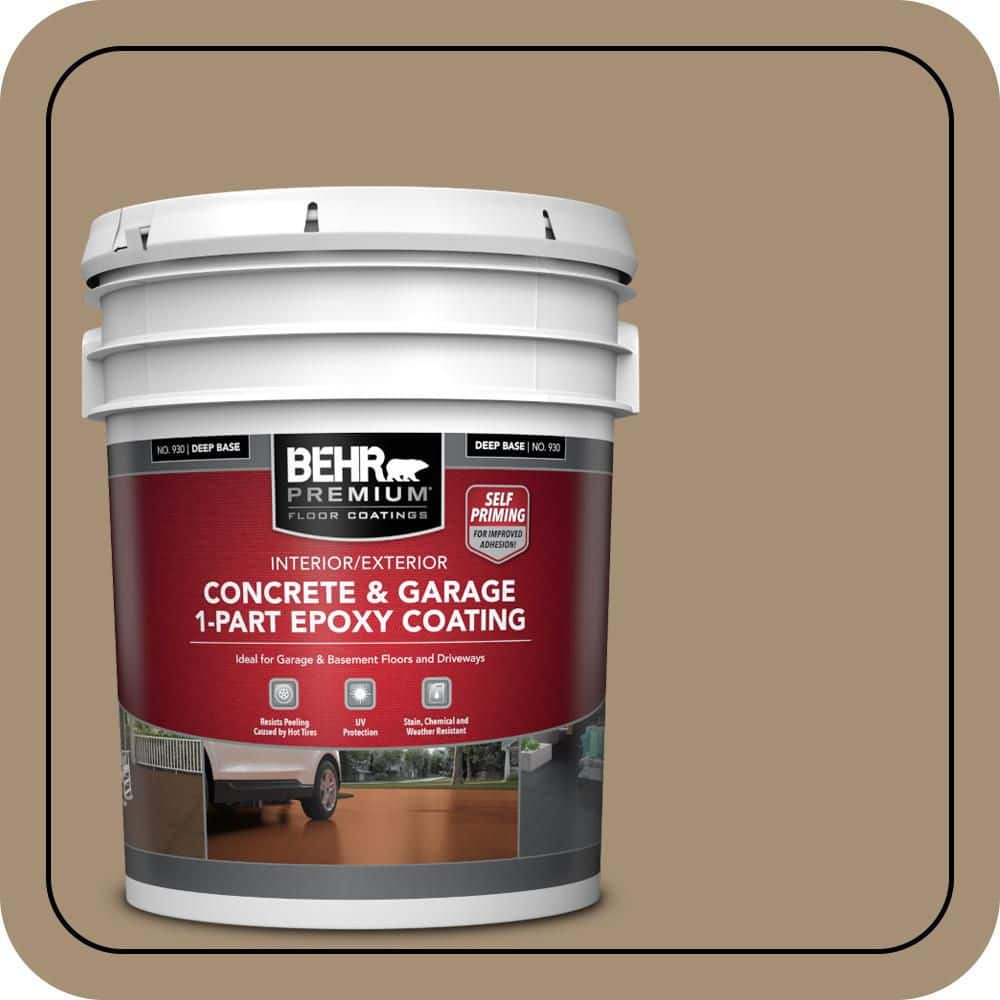 5 gal. #N300-5 Hidden Treasure Self-Priming 1-Part Epoxy Satin Interior/Exterior Concrete and Garage Floor Paint price history on PriceWatchPro