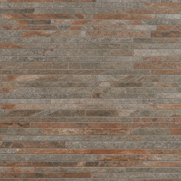 Dominion Charcoal Black 23.62 in. x 47.24 in. Matte Limestone Look  Porcelain Floor and Wall Tile (15.49 sq. ft./Case)