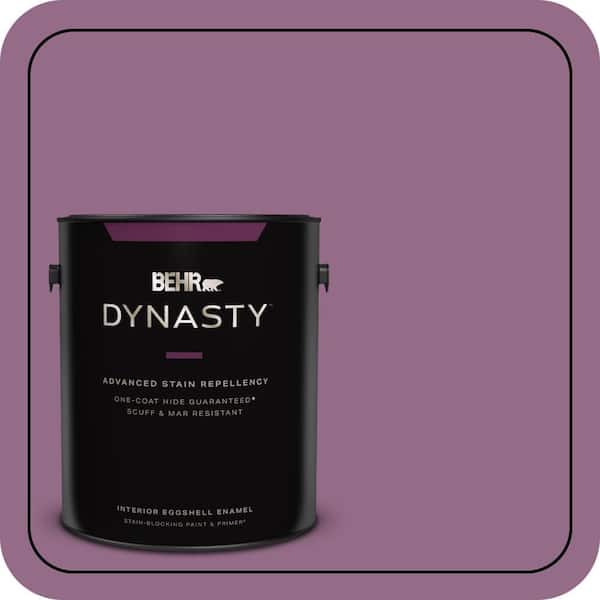 1 gal. #M110-6 Sophisticated Lilac One-Coat Hide Eggshell Enamel Interior Stain-Blocking Paint & Primer