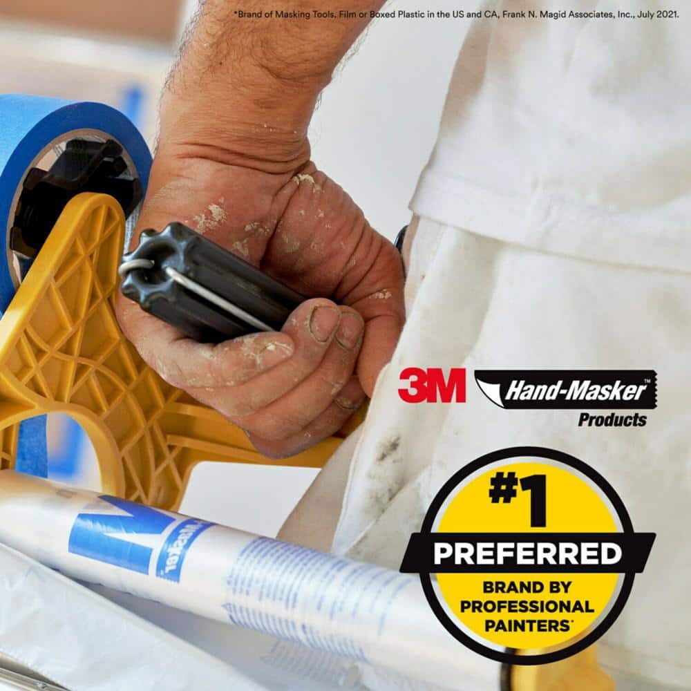 3M Hand-Masker Painter's Tape and Masking Film Dispenser Kit