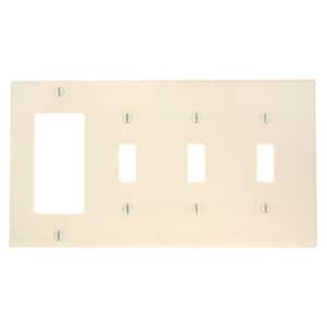 Crabtree 6574-Grille Switch Cover Plate-En Acier Inoxydable 4 Gang chasse 