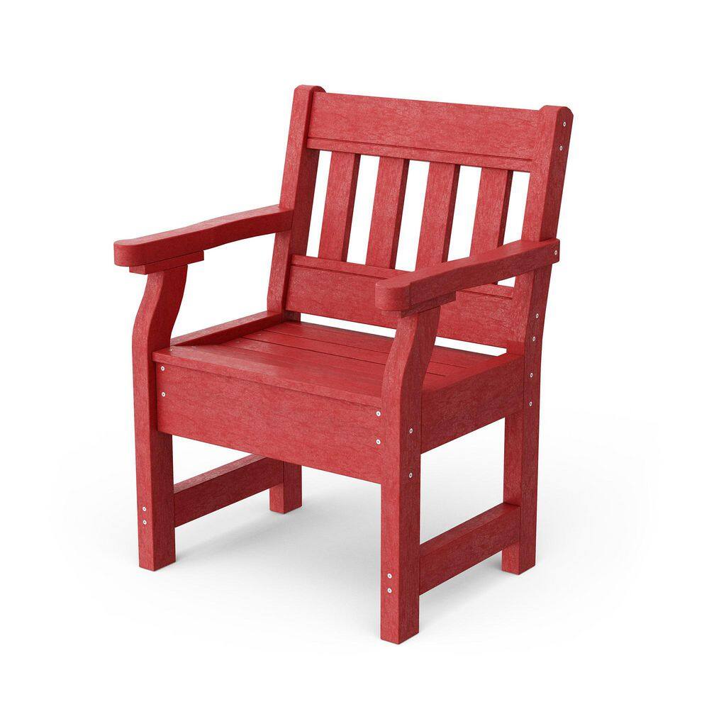 Heritage Cardinal Red HDPE Plastic Outdoor Garden Chair price history on PriceWatchPro