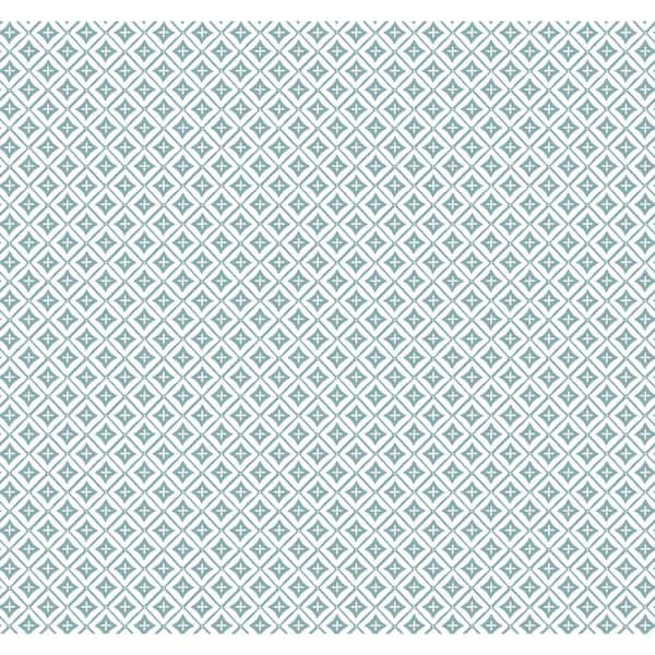 York Wallcoverings Polaris Blue Paper Strippable Roll (Covers 60.75 sq. ft.)