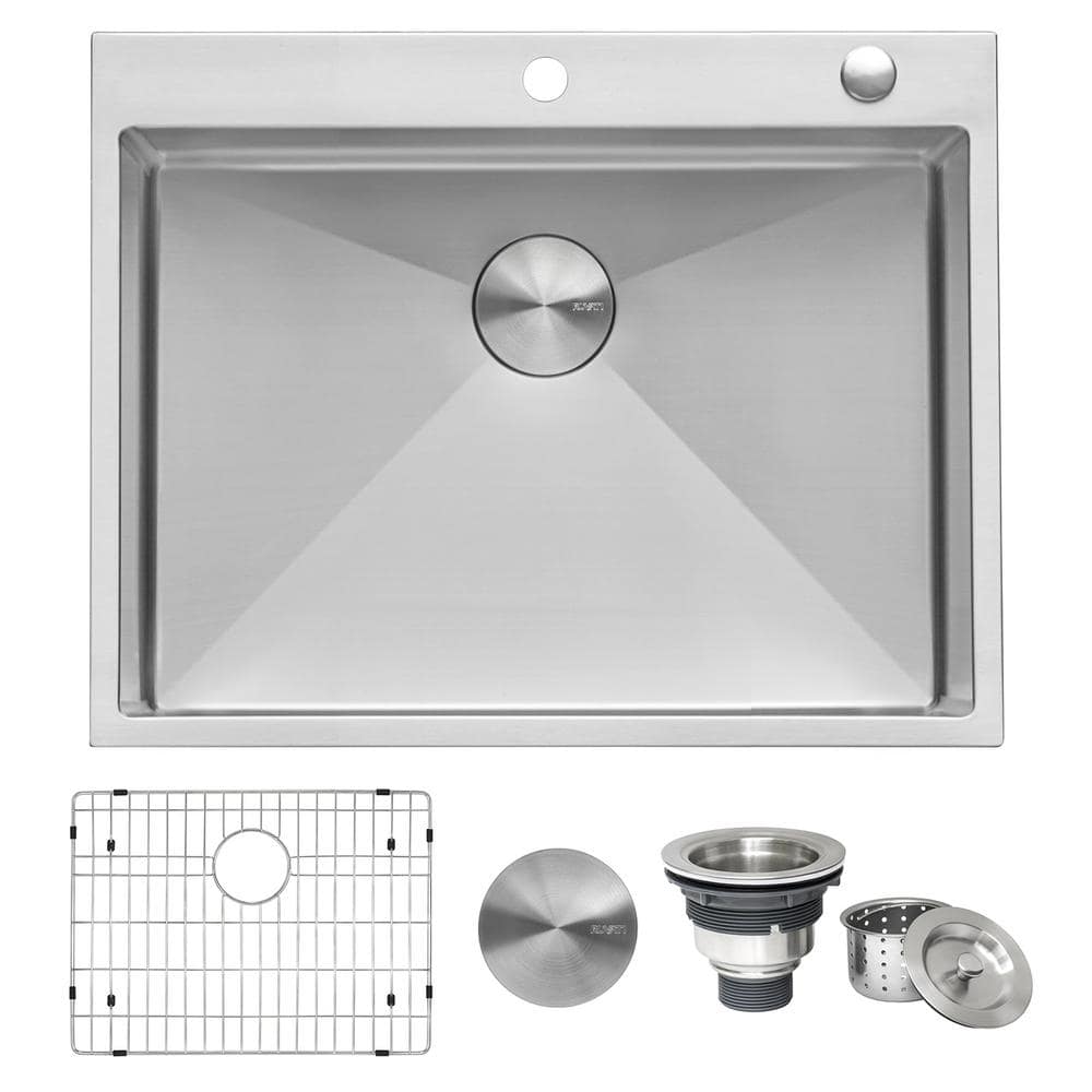 Ruvati 31-inch Stainless Steel Single Bowl Kitchen Sink