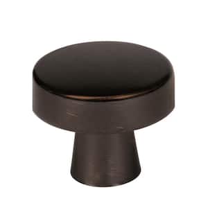 Blackrock 1-5/16 in (33 mm) Diameter Oil-Rubbed Bronze Round Cabinet Knob