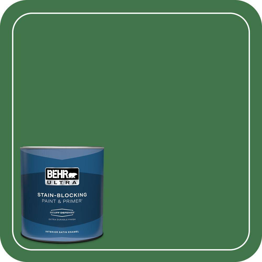 1 qt. #P410-7 Grasslands Extra Durable Satin Enamel Interior Paint & Primer price history on PriceWatchPro