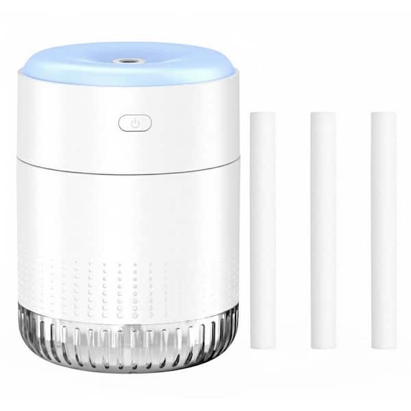 0.13 Gallon Ultrasonic Portable Cool Mist Humidifier w/ 2 Mist Modes Quiet, Auto Shut-Off for 150 sq. ft. White