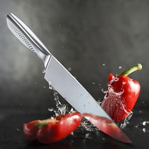 Cuisinart Set Coltelli Da Cucina 19 Pezzi In Acciaio Inox - Blocco Portacoltelli Incluso - Lame Affilate E Manici Ergonomici - Collezione Normandy - 2