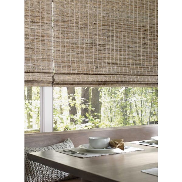 Details about   NEW LEVELOR KIRSCH WOVEN WOOD CURTAIN WINDOW BLIND W/SUN PROTECTION 23”W 71”L 