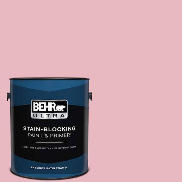 BEHR ULTRA 1 gal. #M150-2 Peppermint Stick Satin Enamel Exterior Paint & Primer