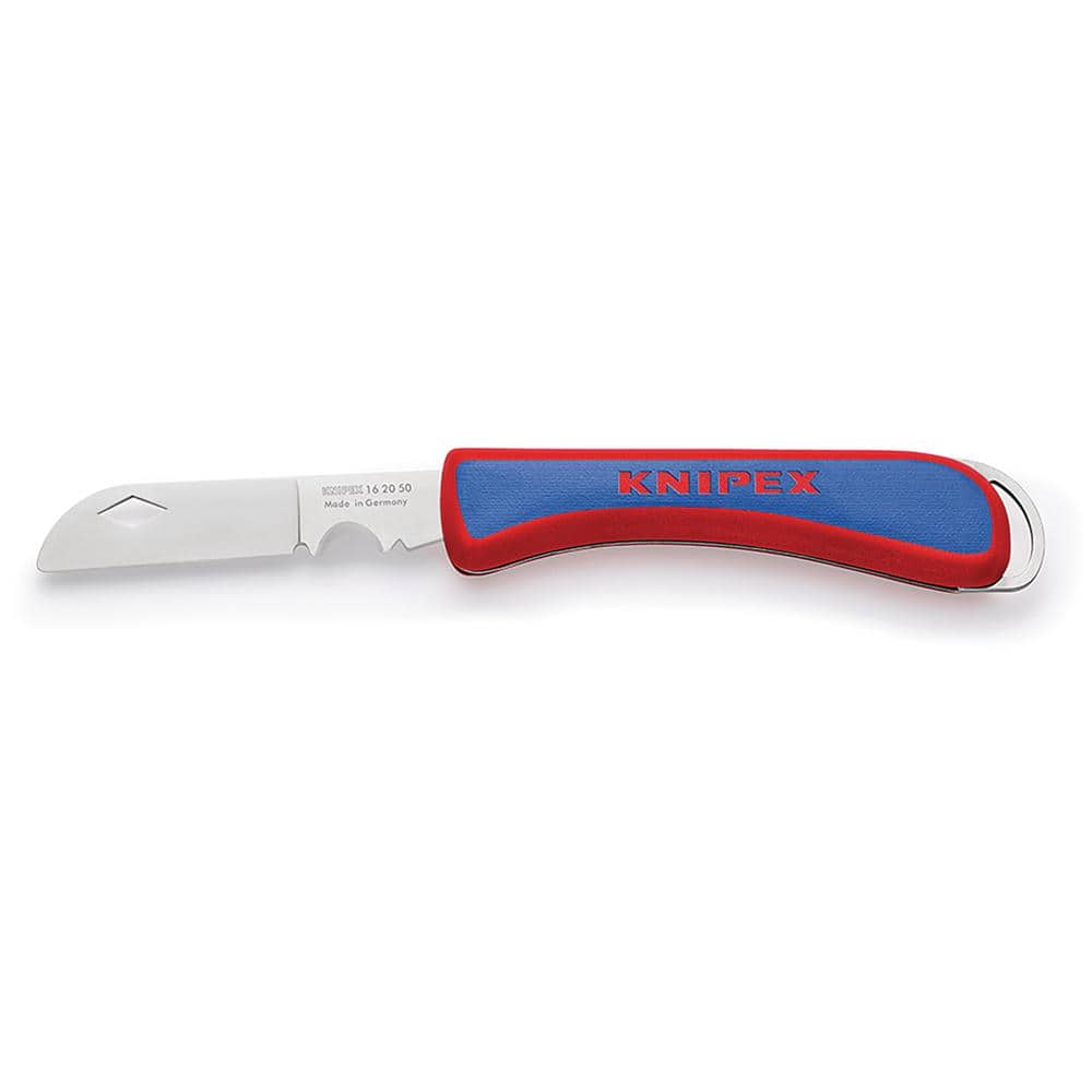 KNIPEX 7-7/8 in. Steel Electrician's Knife 16 50 SB The Home Depot