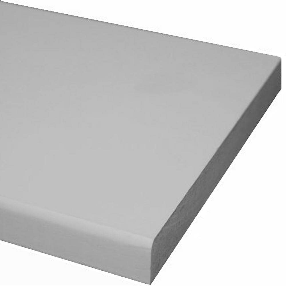 1/8 Premium Double-Sided White MDF/HDF Draft Board 11.75 x 19