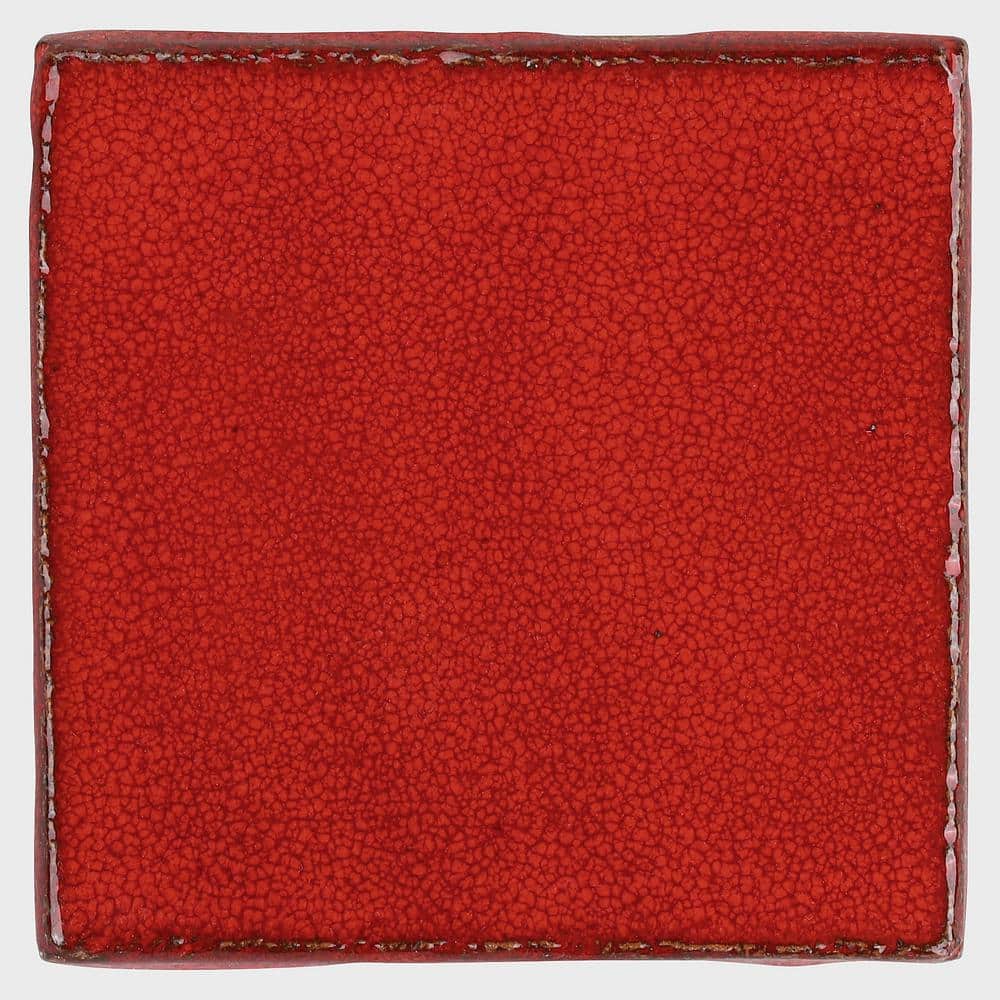 Orion Selenium Red 3.93 in. x 0.39 in. Glazed Terracotta Clay Wall Tile Sample price history on PriceWatchPro