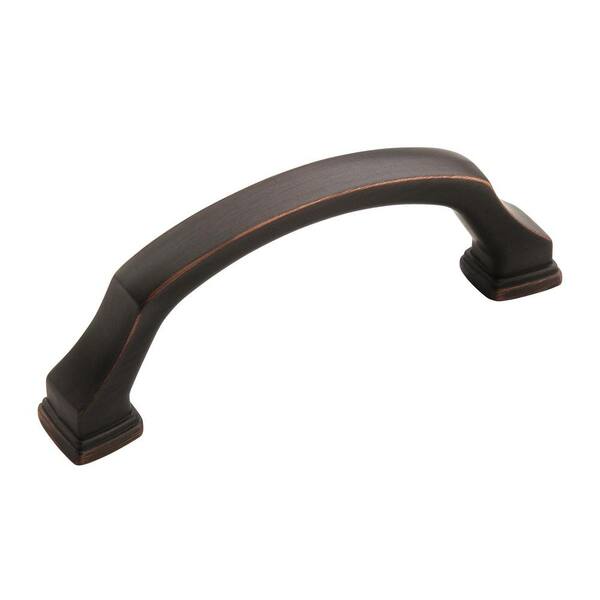 Amerock Revitalize 3 in. (76mm) Traditional Oil-Rubbed Bronze Arch Cabinet Pull