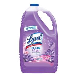 Lysol Multi-Surface Cleaner, Sanitizing & Disinfecting, to Clean & Deodorize, Lavender & Orchard Essence, 144oz