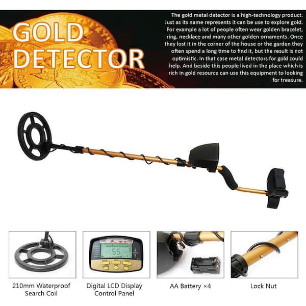 SuperEye Adjustable Metal Detector MD6500 - The Home Depot