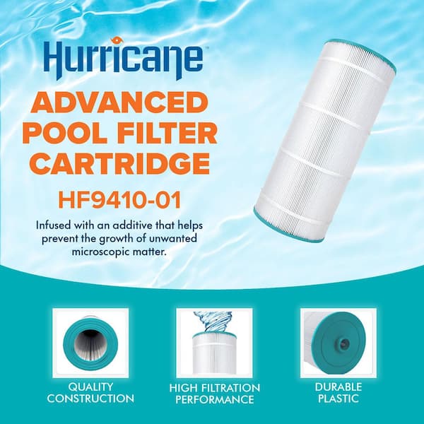 HF9410 10.06 in. Dia Replacement Spa Filter Cartridge for PAP100-4 and Unicel C-9410
