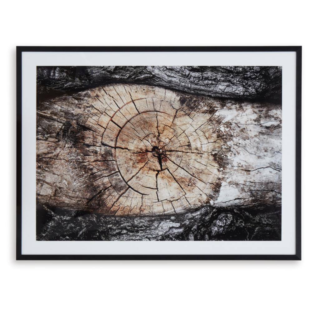 Freyburn 40" Black and Brown Tree Wall Art