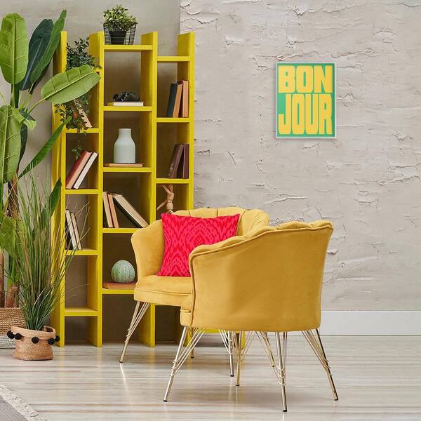 Stupell Industries 'Bee Happy' Wall Plaque - 12x12 Inch Multi-Color Word Design, Ready To Hang