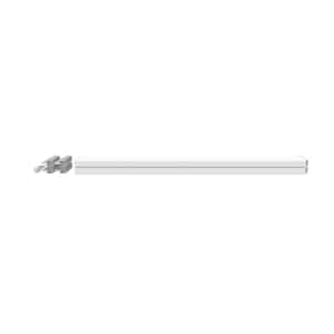 42 in. Square Stair Baluster in Satin White (10-Pack)