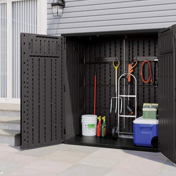 70.5 in. x 44.25 in. x 77.5 in. Extra Large Plastic Vertical Shed