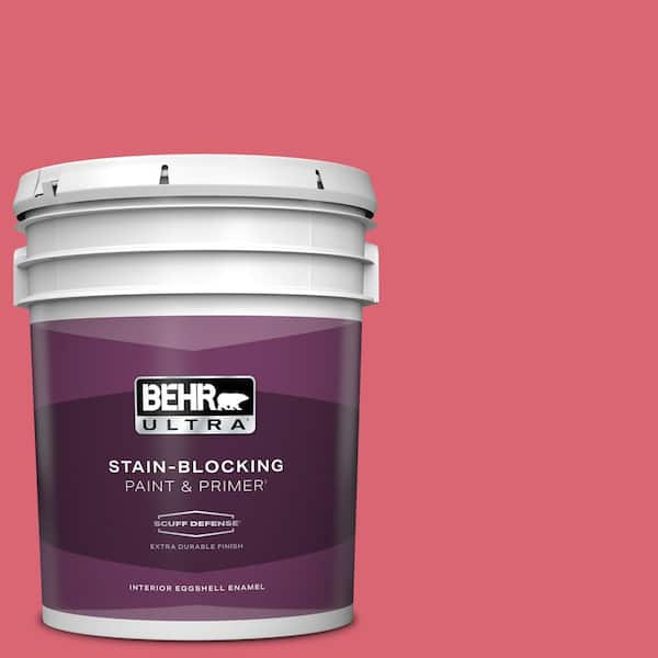 BEHR ULTRA 5 gal. #P150-5 Kiss and Tell Extra Durable Eggshell Enamel Interior Paint & Primer