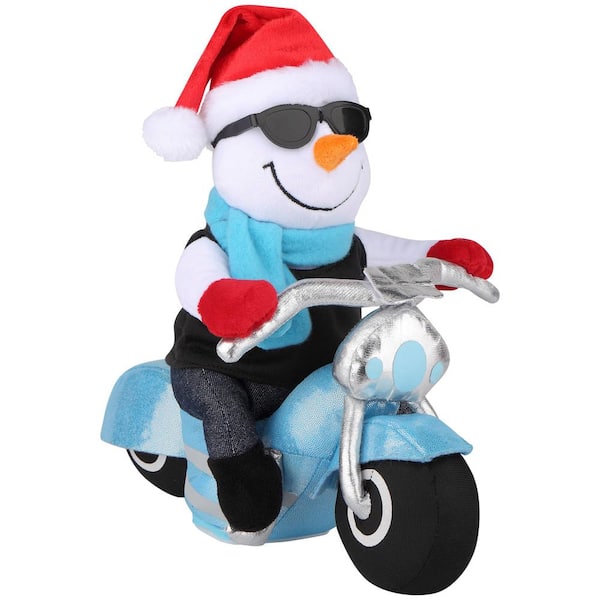 10.43 in. Ice Bikers-Snowman