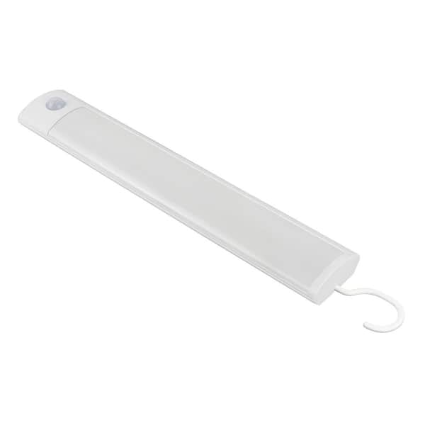 9 in. Rechargeable Battery Motion Activated Bright White LED White Portable Task Light