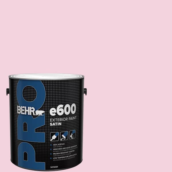 1 gal. #100A-3 Scented Valentine Satin Exterior Paint