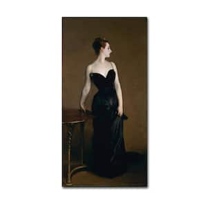 Madame Pierre Gantreu by John Singer Sargent Floater Frame People Wall Art 16 in. x 32 in.