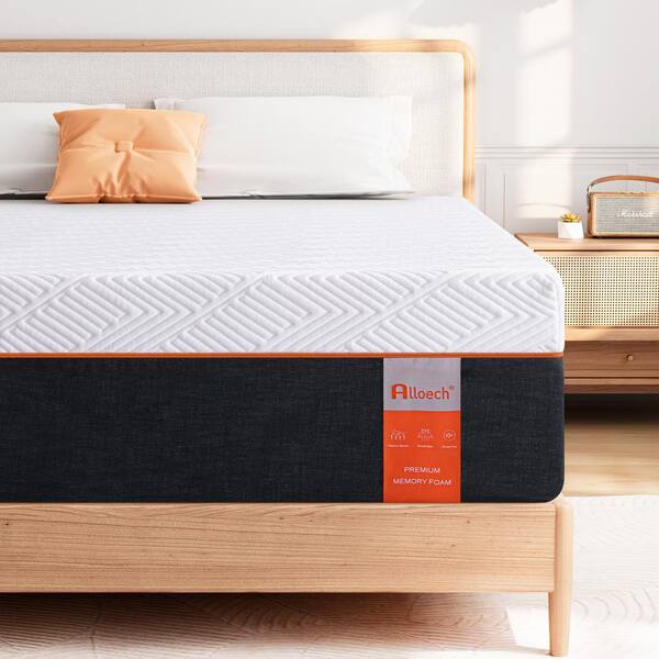 Potctz Queen Medium Memory Foam 12 in. Bed-in-a-Box Mattress HD-QHB ...