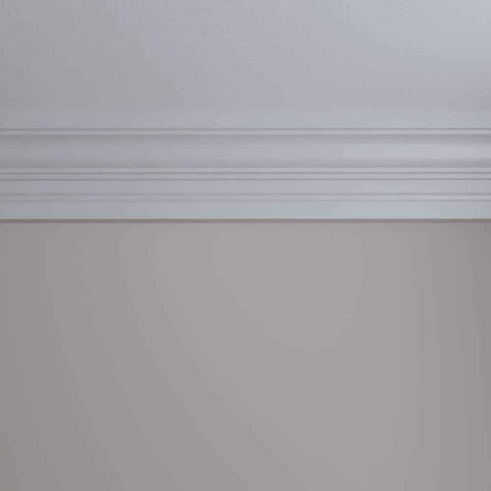 Primed White Polyurethane Crown Moulding for Ceilings