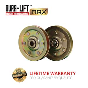 MAX Heavy Duty 3 in. Sectional Garage Pulley with Sheave (2-Pack)