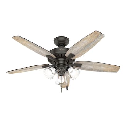 Ferndale 48 in. LED Indoor Noble Bronze Ceiling Fan with Light