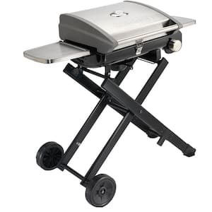 All-Foods Roll-Away Portable Outdoor Propane Gas Grill