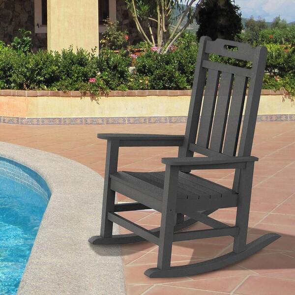 home depot plastic outdoor rocking chair