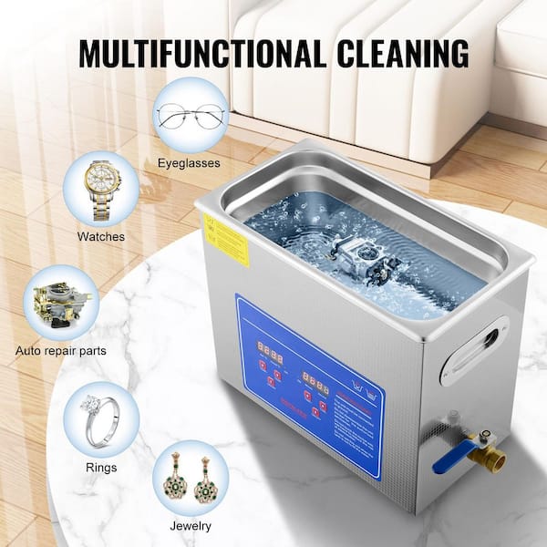 SKYSHALO Ultrasonic Machine 6L Professional Ultrasonic Machine
