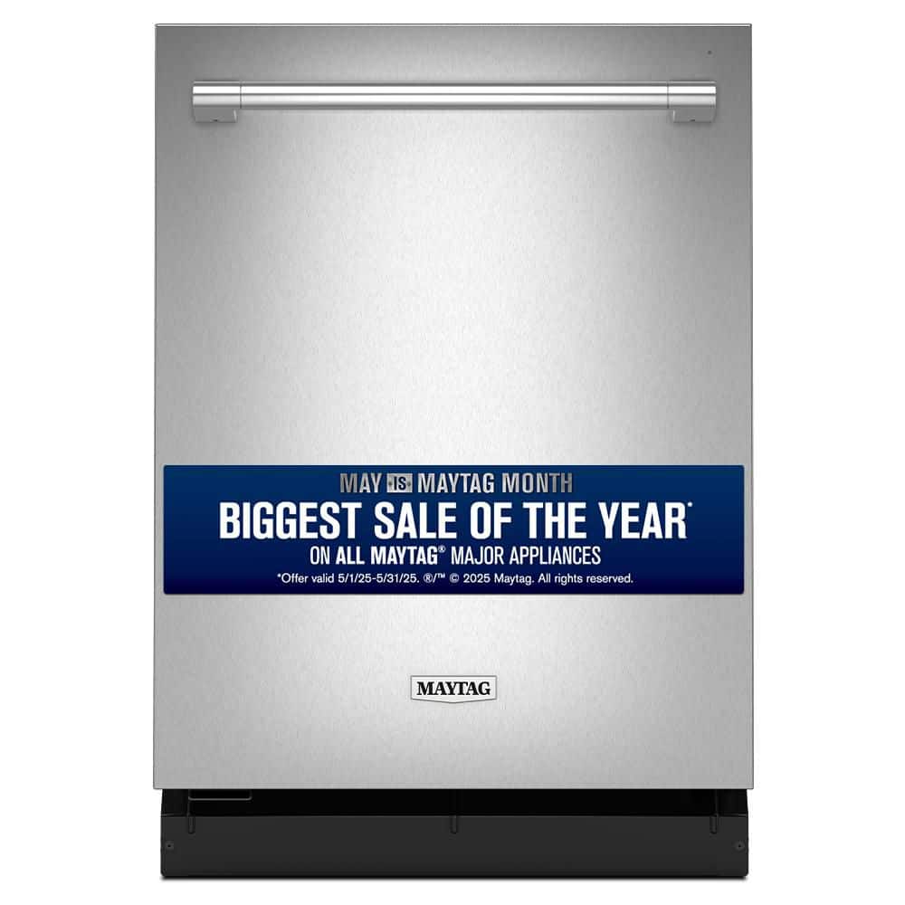 24 in. Top Control Standard Built-In Dishwasher in Fingerprint Resistant Stainless Steel with Enhanced Wash