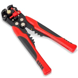 8 in. Self-Adjusting Wire Stripper/Cutter for 10-22 AWG and 4-22 AWG Wire