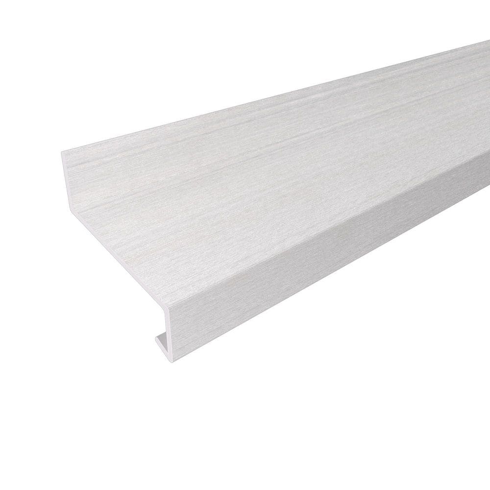NewTechWood Alusions 3.19 in. x 3.19 in. x 8 ft. Arctic Snow White