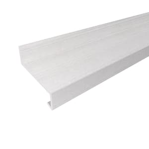 NewTechWood Alusions 3.19 in. x 3.19 in. x 8 ft. Icelandic Smoke