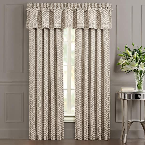 Beaumont Champagne Polyester 84" Window Panel Pair