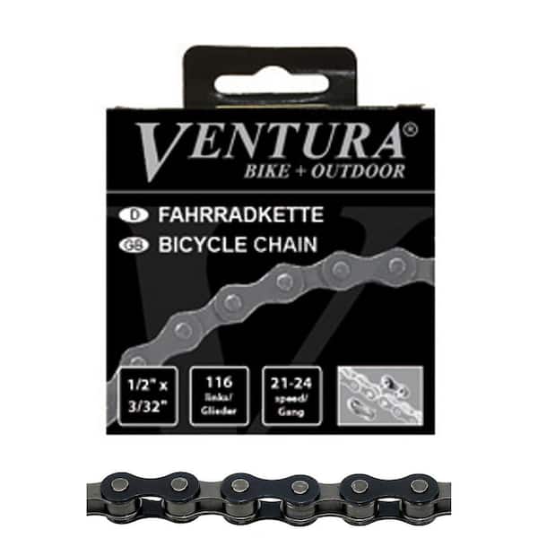 Ventura KMC 112-Link Bicycle Chain for Single Speeds
