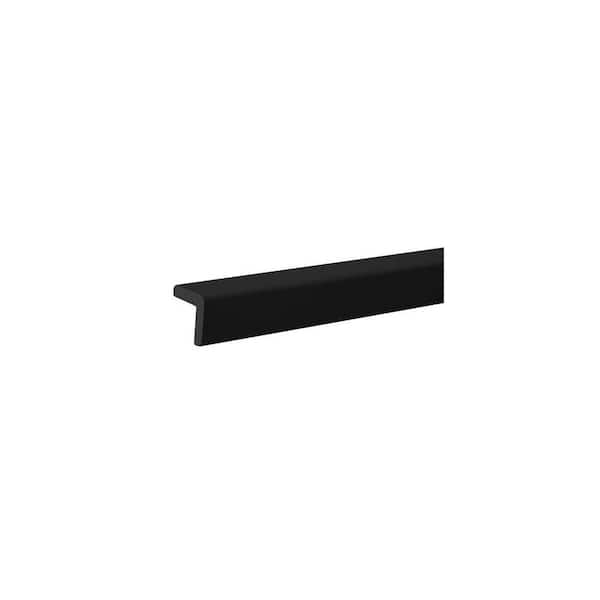 Avondale/Leyton 1 in. W x 91.5 in. H Outside Corner Moulding in Raven Black