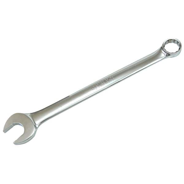 Husky 1 in. 12-Point SAE Full Polish Combination Wrench