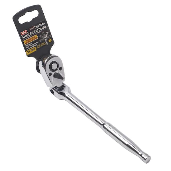 KING 3/8 in. DR Flex Head Socket Ratchet, CR-V