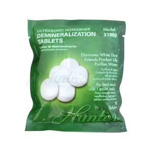 Ultrasonic Humidifier Demineralization Tablets (12-Pack)
