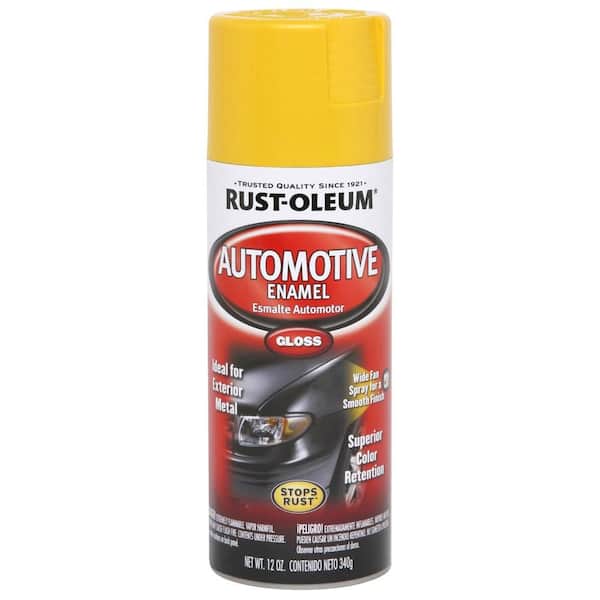 Rust-Oleum Automotive 12 oz. Gloss Extreme Yellow Enamel Spray Paint (6-Pack)