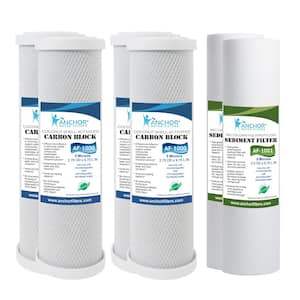 1-Year Replacement Water Filter Cartridge Set for 3-Stage Under Counter System