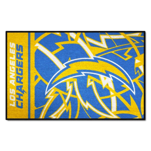 Fanmats Los Angeles Chargers 8ft. x 10 ft. Plush Area Rug